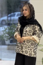 کت لینن سوزندوزی - Image 3