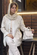مانتو لینن سوزندوزی ستاره - Image 9