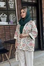 کت لینن سوزندوزی - Image 6