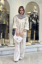 کت لینن سوزندوزی - Image 7