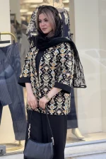 کت لینن سوزندوزی - Image 8
