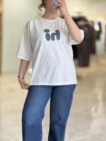 تیشرت باکسی Hi - Image 3